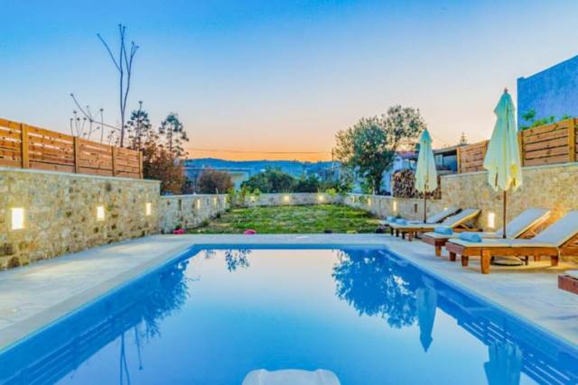 (Verkauf) Wohnung/Residenz Villa || Rethymno/Geropotamos - 130 m², 3 Schlafzimmer, 485.000€ 