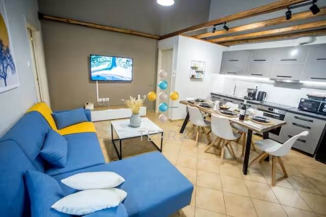 (En location) Habitation Appartement || Rethymno/Nikiforos Fokas  - 70 M2, 2 Chambres à coucher, 500€ 